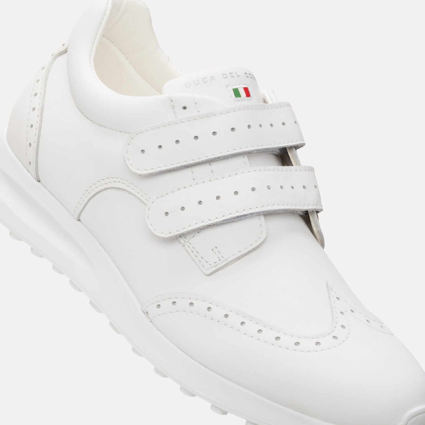 Ladies White Golf Shoes, White Golf shoes, Duca del Cosma Women's white Golf Shoes