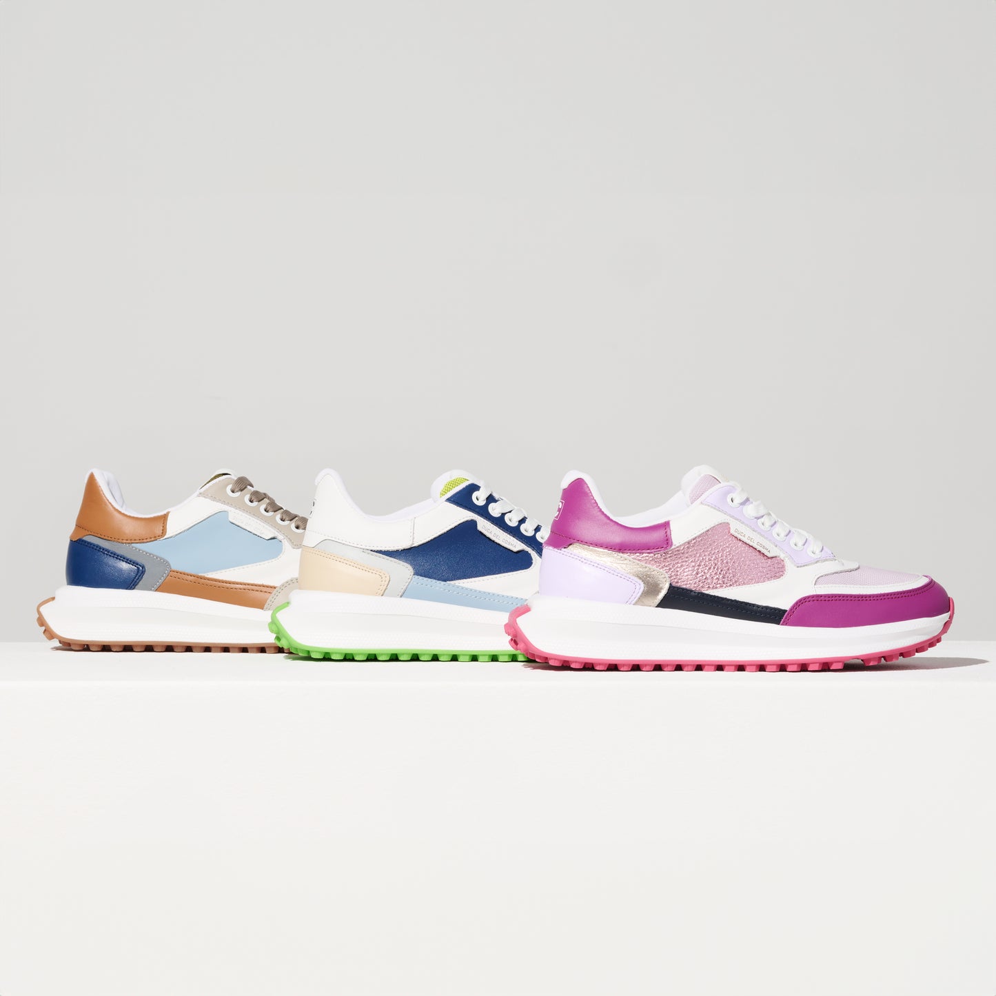 Purple Golf Shoes, Pink Golf Shoes, Lightweight Women's Golf Shoes Duca del Cosma, Spikeless Golf Shoes, Waterproof Golf Shoes.