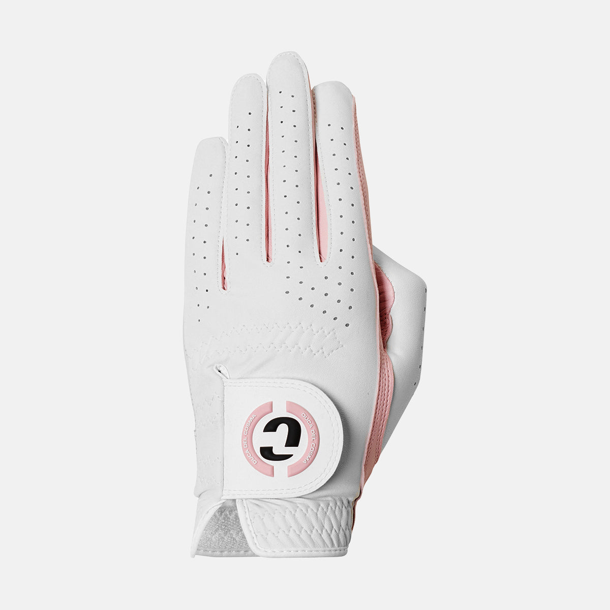 golf handschuhe damen Damen Hybrid Pro – Links – Weiß/Rosa – Duca del Cosma Global