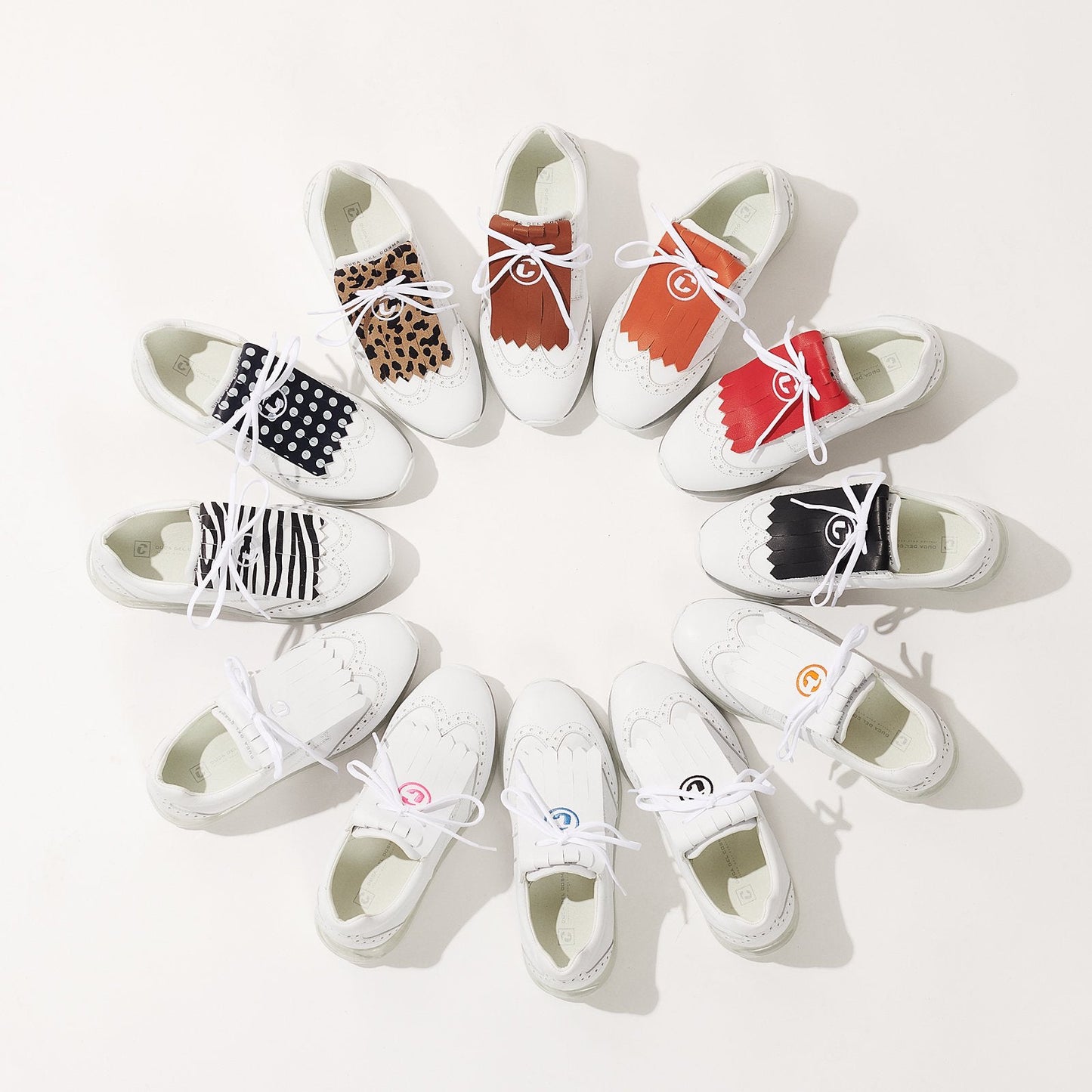 Kiltie - Azul marino 3D/Oro