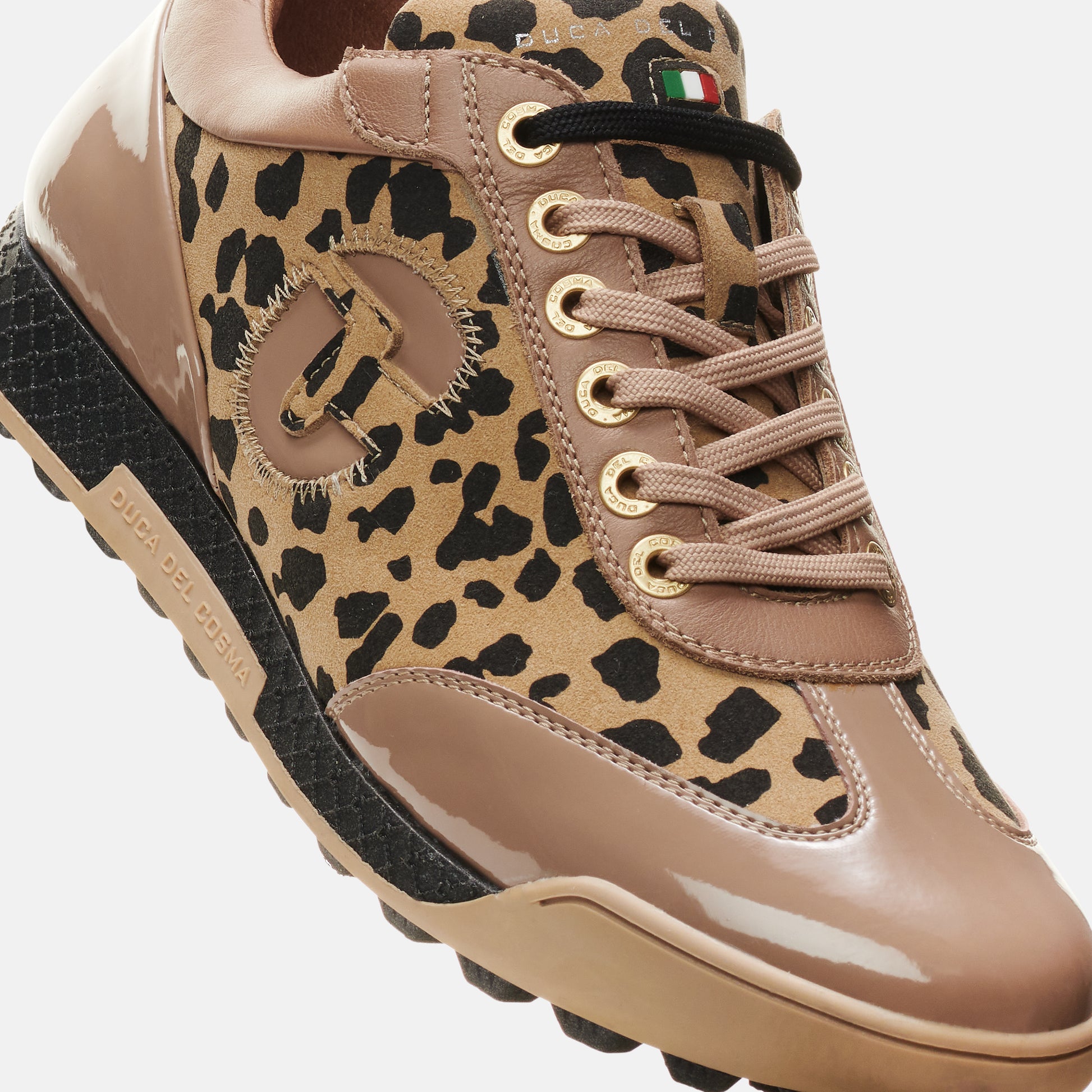 ladies brown golf shoes Duca del Cosma