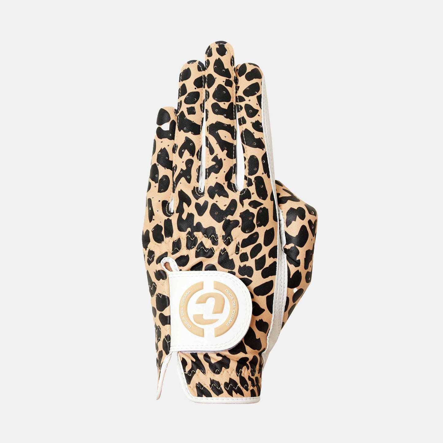 Gant de golf blanc Designer Pro King Cheetah pour femmes