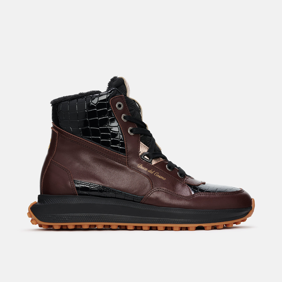 brown women's winter golf boots