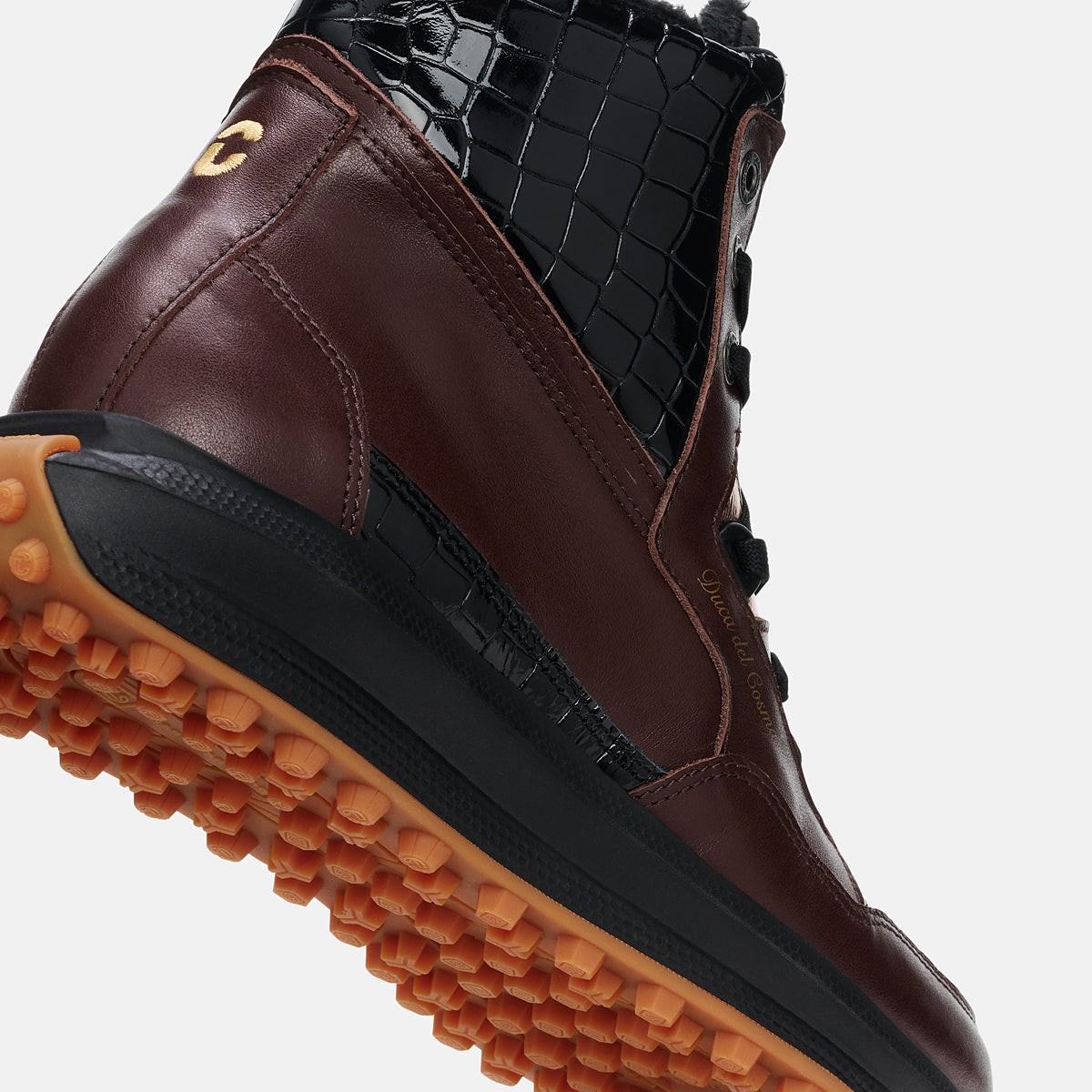 brown women's winter golf boots