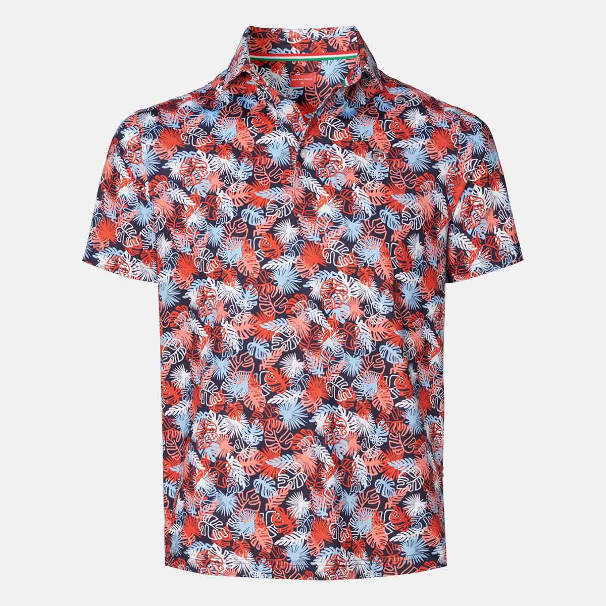 Polo Riccardo  - Orange/Blue