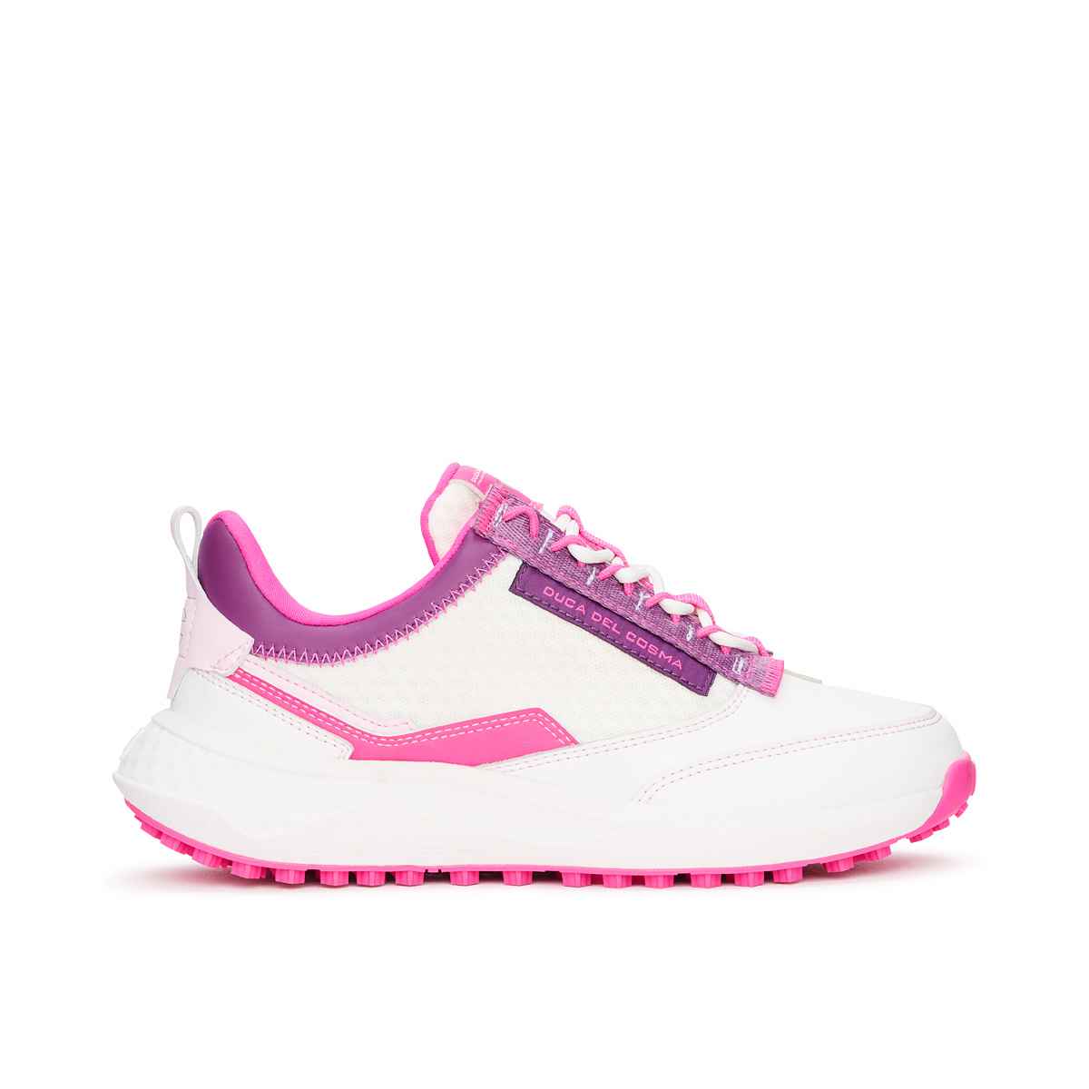Ladies White Golf Shoes Latina - White/Purple – Duca del Cosma Global