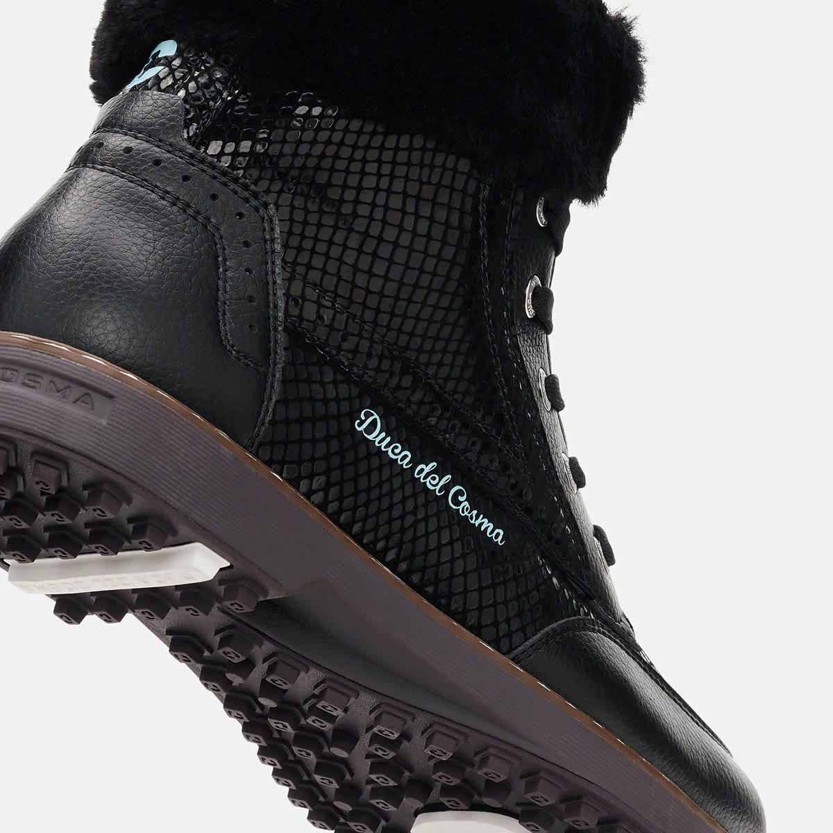 Women black golf shoe 