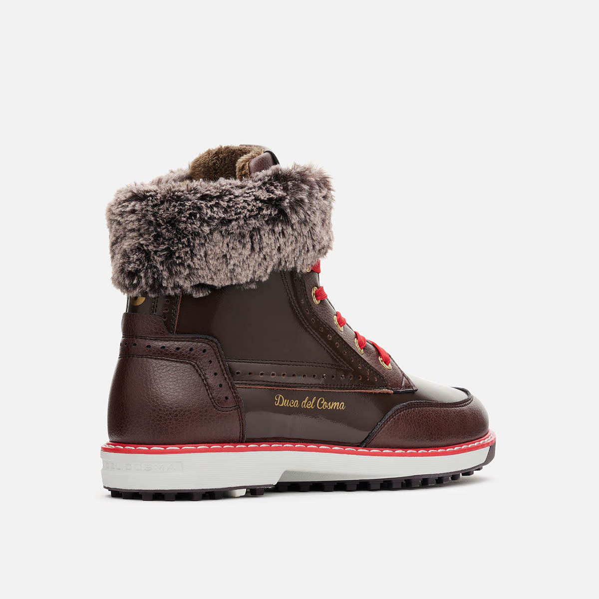 Women brown golf shoe 