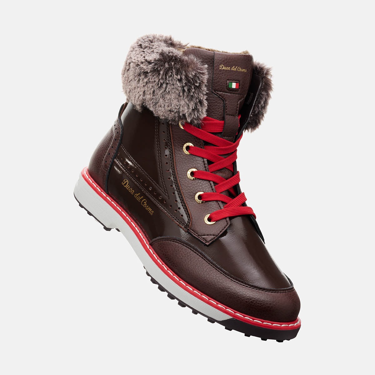 Women brown golf shoe 