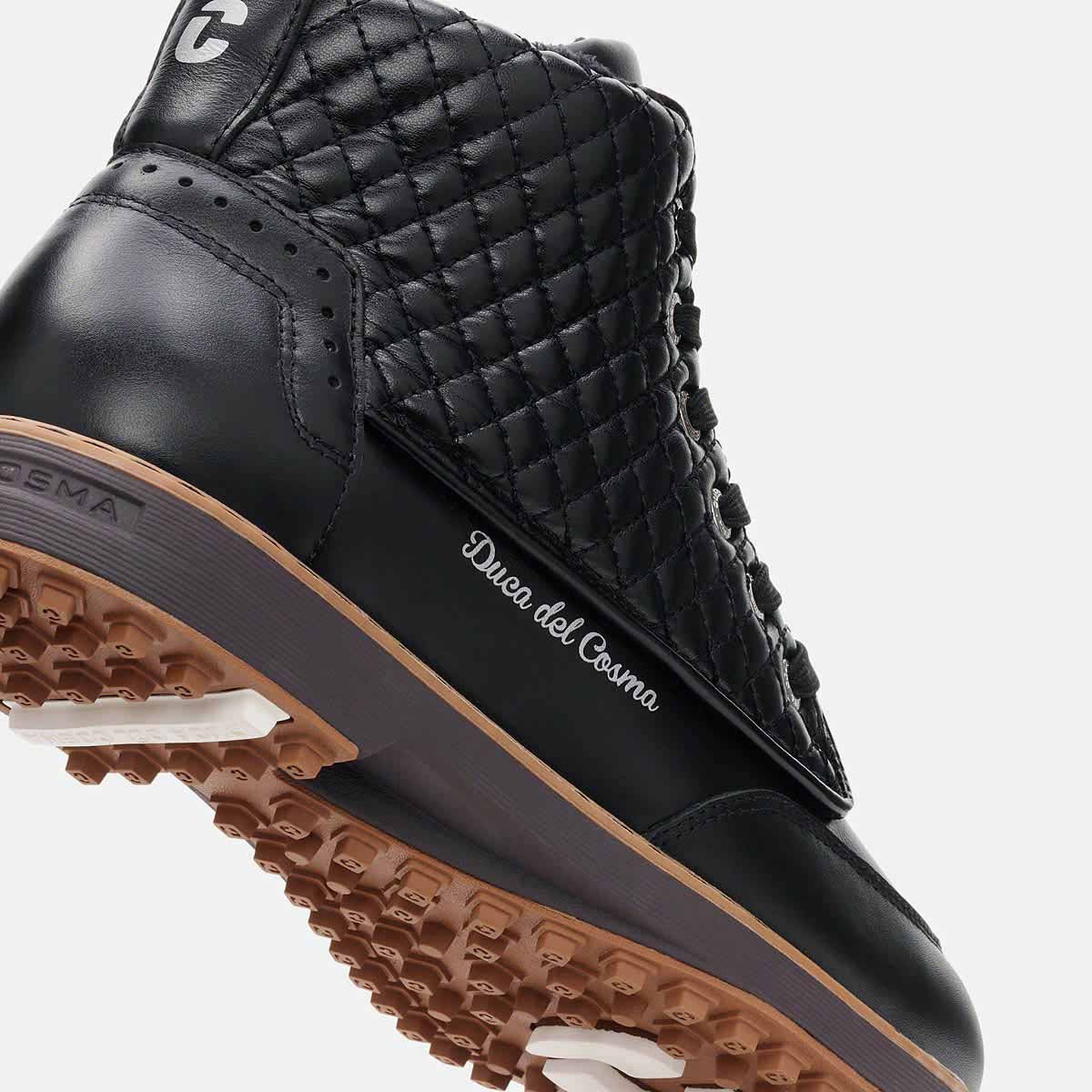 Women black golf shoe