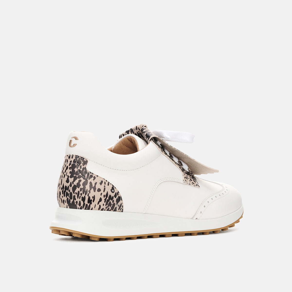 Pasqualle - White/Cheetah