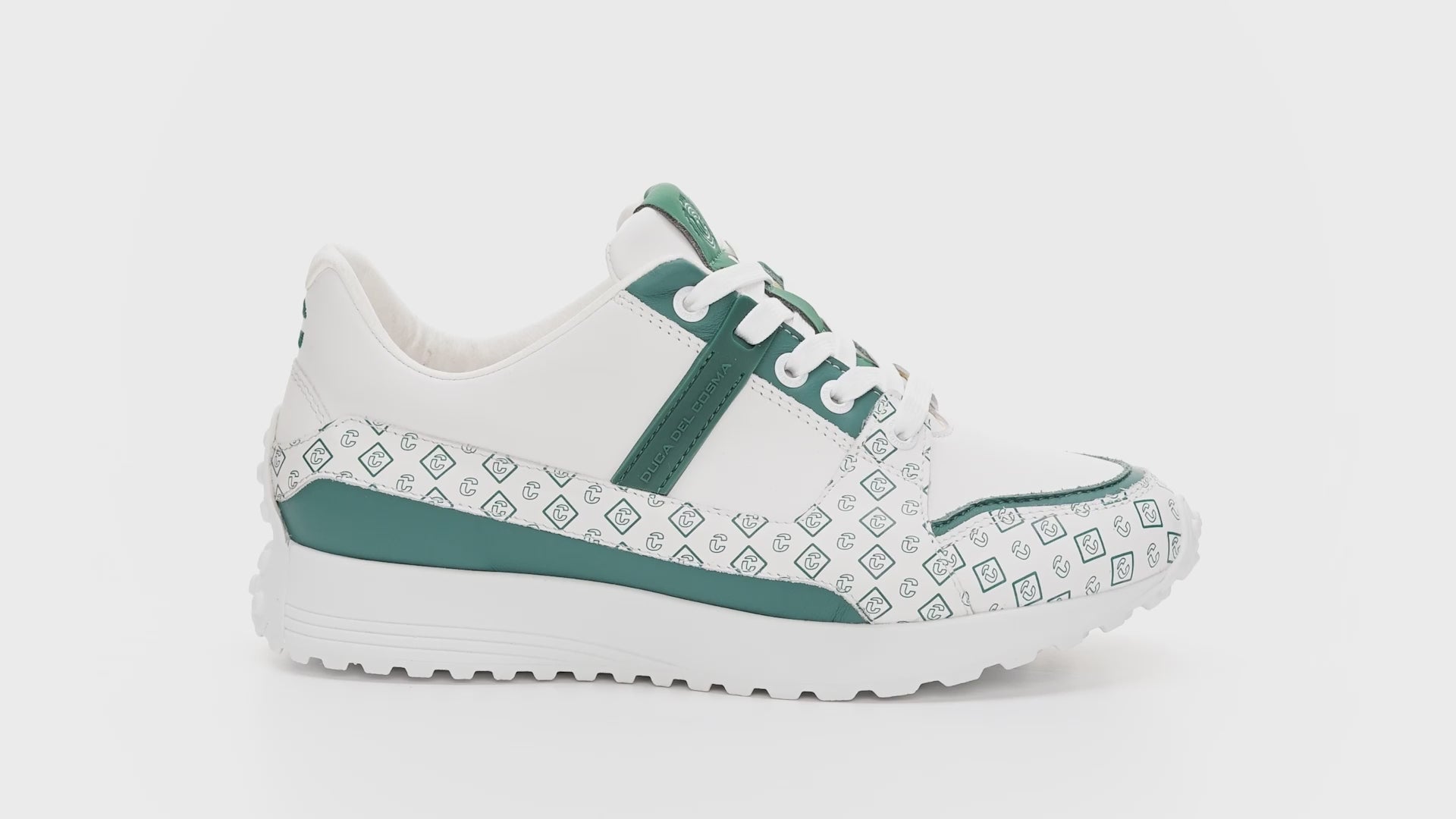 Green Golf Shoes Alesi - White/Green – Duca del Cosma Global
