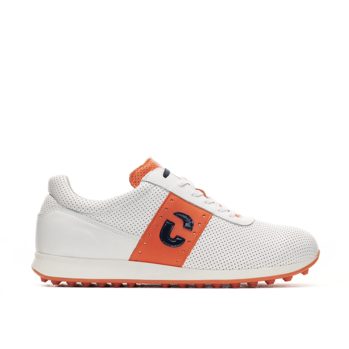 Belair White/Orange - Men's Golf Shoe