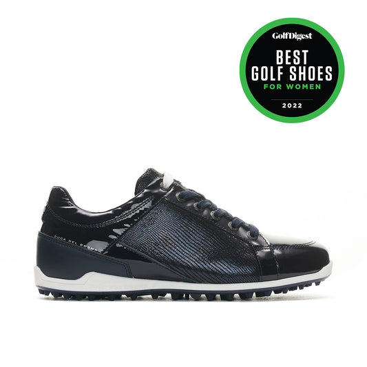 Caldes Navy Women's Golf Shoe