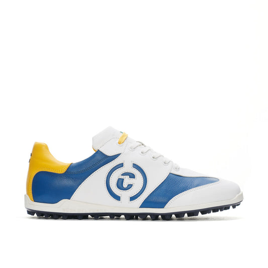 Valderama Blue/Yellow - Men's Golf Shoe