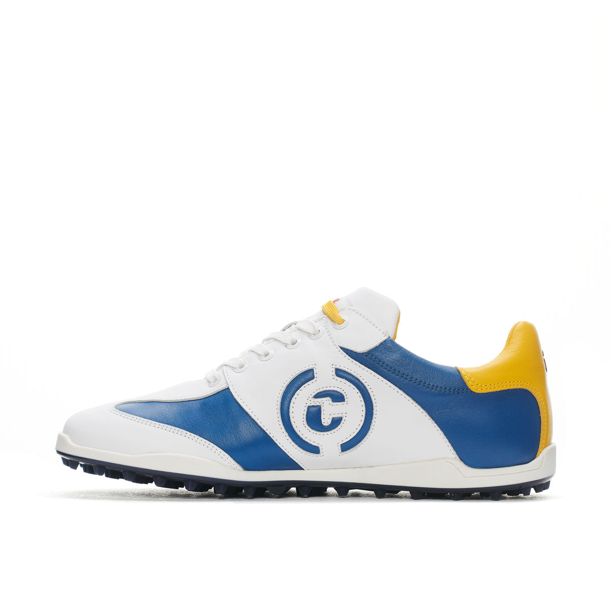 Valderama White/Yellow Men's Golf Shoe