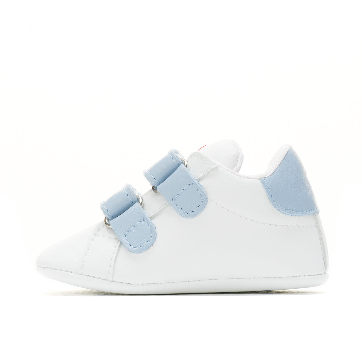 Zapato Bebé - Blanco/Azul Claro