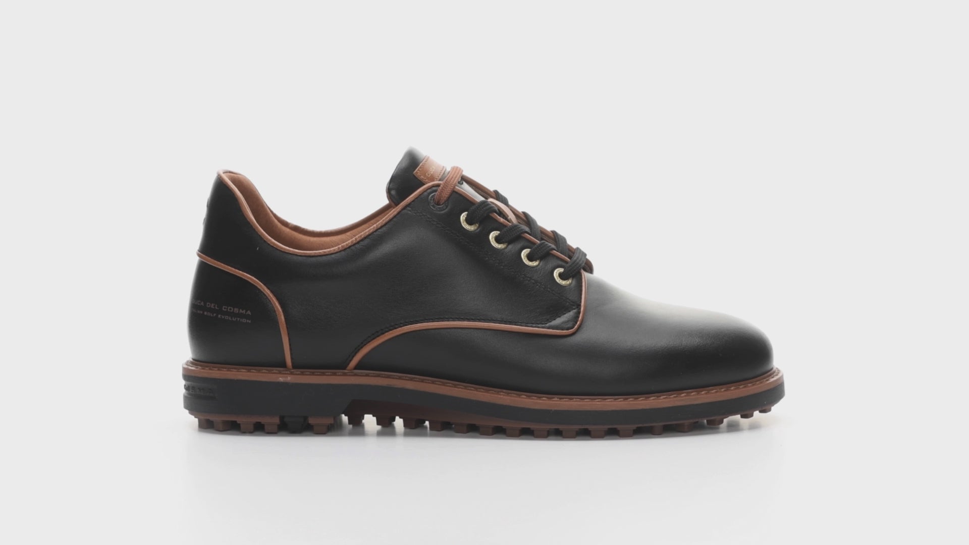Elpaso Black Men's Golf Shoe