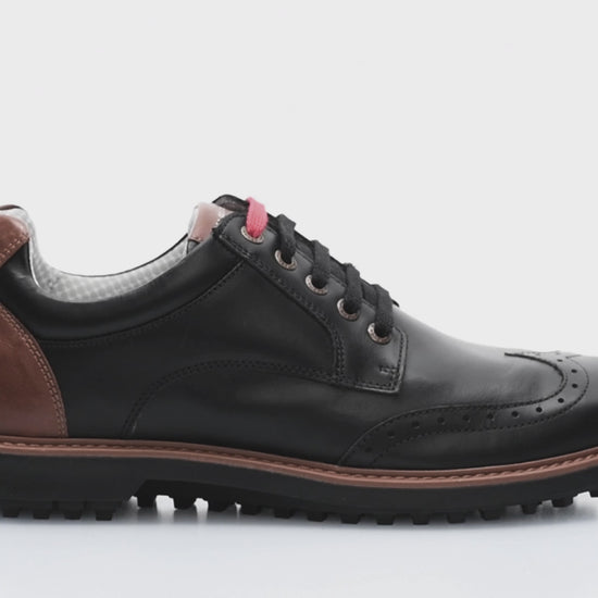 Eldorado Black Men's Golf Shoe