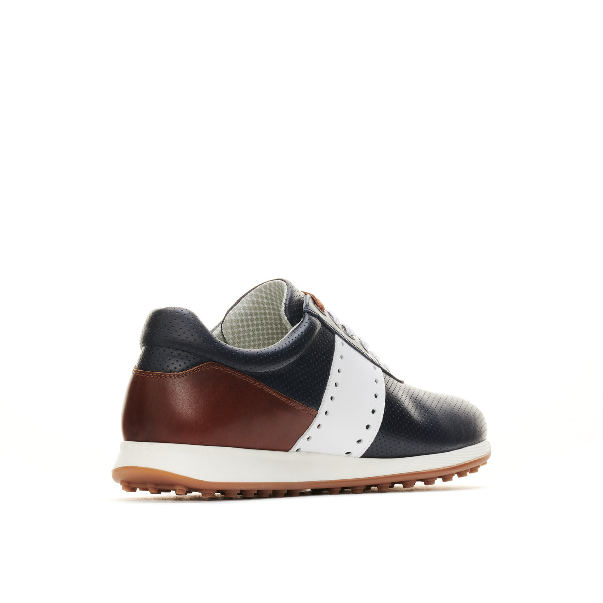 Belair Navy/Cognac Men's Golf Shoe