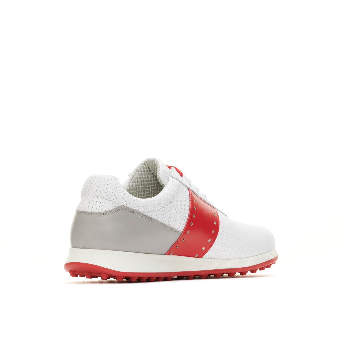 Belair White/Grey/Red Men's Golf Shoe