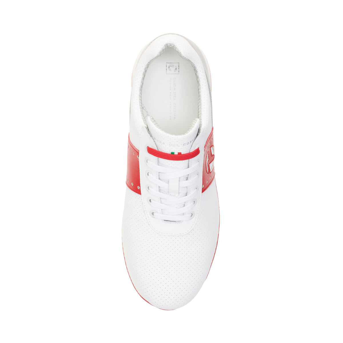 Belair White/Grey/Red Men's Golf Shoe