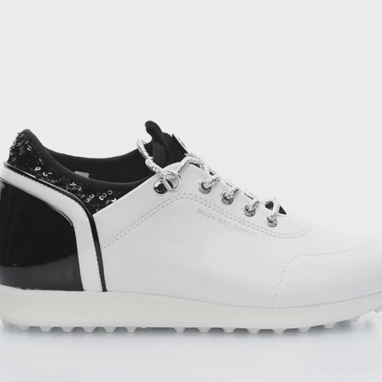 Pose White/Black Women's Golf Shoe