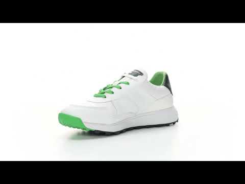 Pagani White Green Duca del Cosma Mens Golf Shoes Best Golf shoes men waterproof