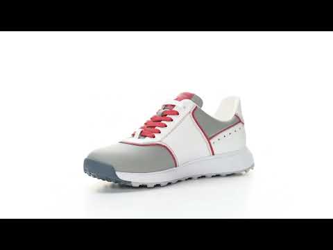 Positano white grey Duca del Cosma Mens Golf Shoes Best Golf shoes men waterproof