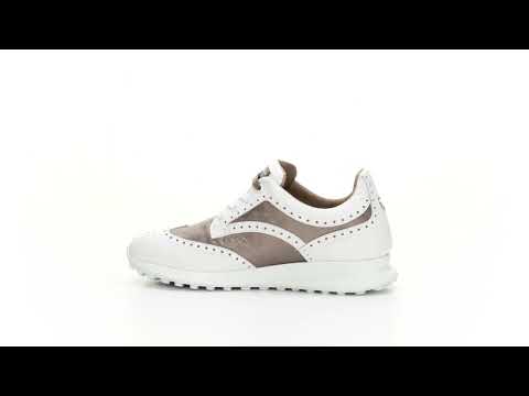 Serena - White/Taupe Women's Golf Shoes